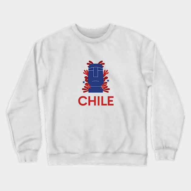 Chile National Symbol Crewneck Sweatshirt by kindacoolbutnotreally